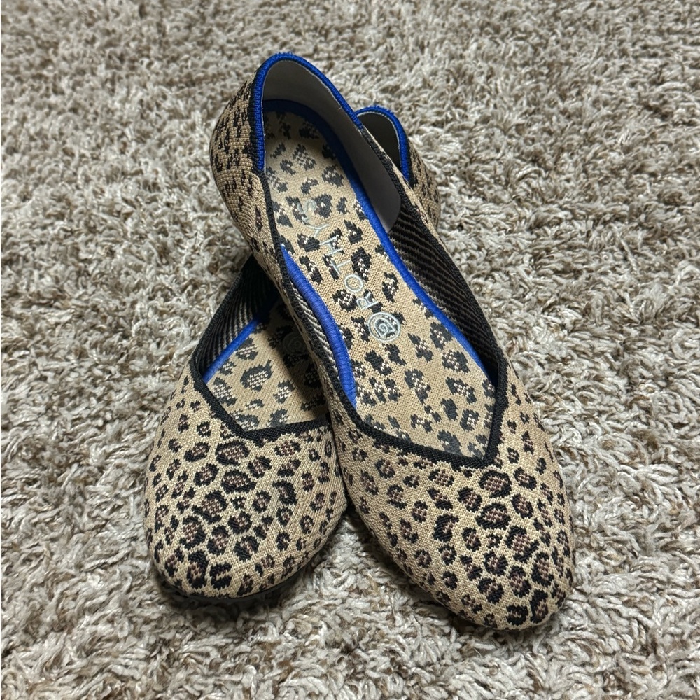 Rothy’s Cheetah Print Flats